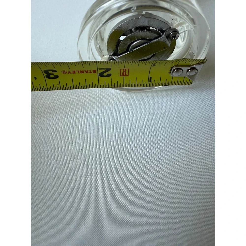 Clear Salt Pepper Mill Grinder‎ Acrylic Kitchen Table Decor